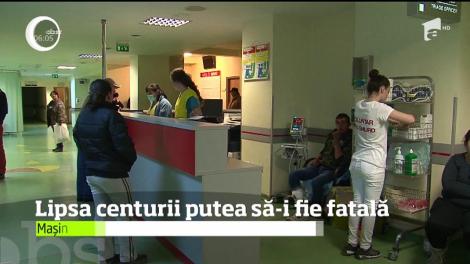 Lipsa centurii de siguranţă putea să-i fie fatală unui tânăr de 20 de ani din Mureş