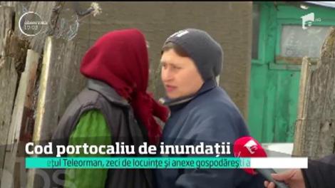 Cod portocaliu de inundaţii în judeţul Teleorman