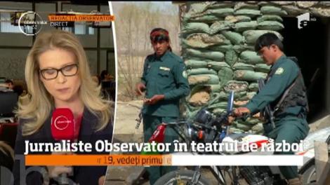 Jurnaliste Observator în teatrul de război