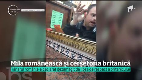 Mila românească şi cerşetoria britanică