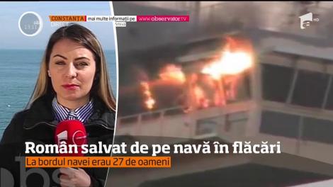 Una dintre cele mai mari şi moderne nave port-container arde de două zile în Marea Arabiei. 27 de oameni erau la bord când a izbucnit incendiul