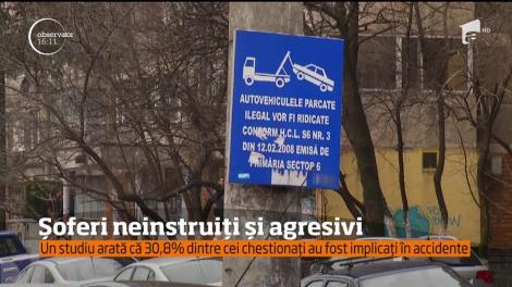 Şoferii din România sunt slab educaţi şi prost pregătiţi de instructorii auto