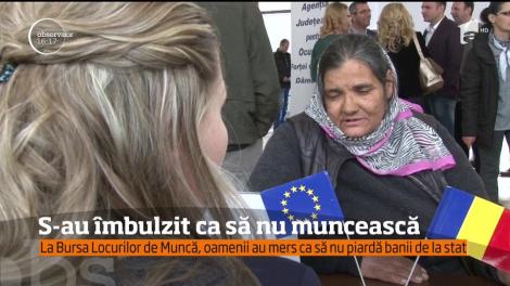 S-au înghesuit să nu muncească