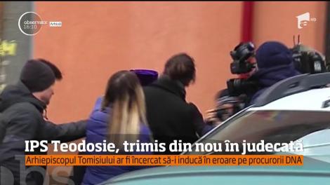 Înaltpreasfinţitul Teodosie a fost trimis în judecată într-un nou dosar penal