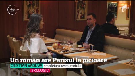 Un român are Parisul la picioare. I-a cucerit pe francezi cu prăjiturile sale