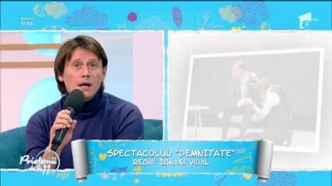 Marius Manole dezvăluie care este cea mai tare piesă de teatru a momentului! „Costumele sunt cu adevărat speciale”