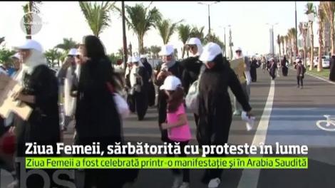 Ziua Femeii, sărbătorită cu proteste in lume