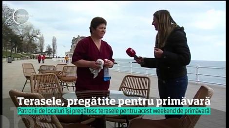 Terasele, pregătite pentru primăvară