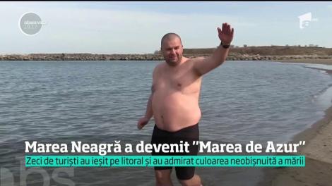 Marea Neagră e din nou turcoaz