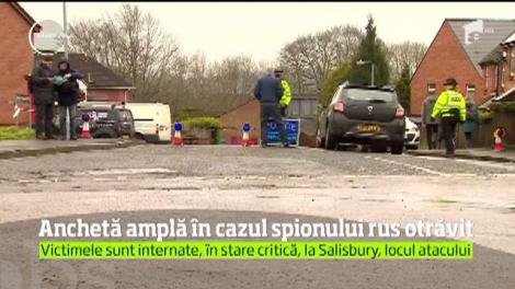 Anchetă amplă &icirc;n cazul fostului spion rus otrăvit