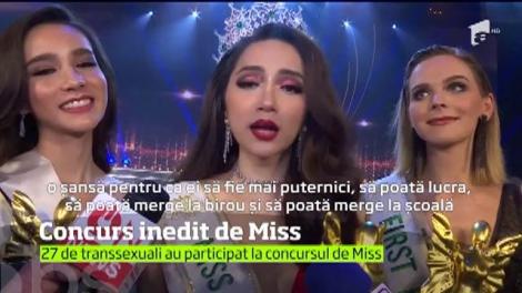 27 de transsexuali au participat la un concurs de frumusete în Thailanda