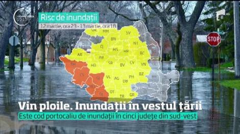 Se schimbă vremea în câteva ore! Vin ploi puternice şi chiar inundaţii în toată țara!