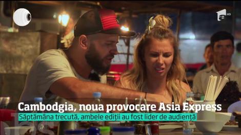 Cambodgia, noua provocare ”Asia Express”