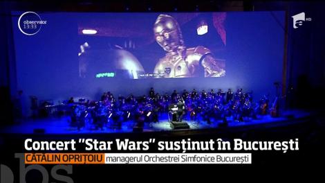 Un episod din "Războiul Stelelor" a fost prezentat &icirc;ntr-un mod ieşit din comun, &icirc;n Bucureşti