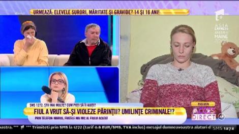 Marius, fratele mai mic al fiului acuzat: ”Mi-a zis că ei nu sunt părinții lui...”