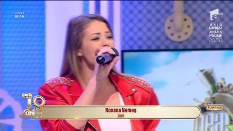Roxana Nemeș cânta, la Neatza, melodia "Luni"
