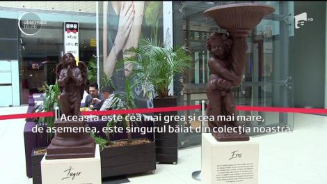 Zeităţile au coborât din Olimp la Constanţa şi s-au întrupat din ciocolată!