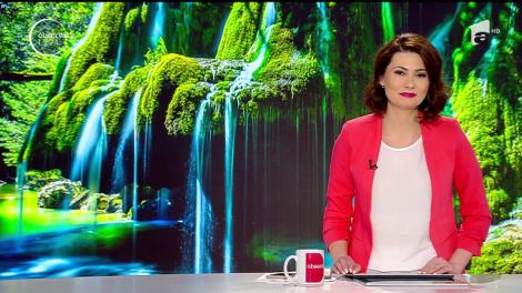 Încălzirea vremii a transformat Cascada Bigăr într-o adevărată minute a naturii