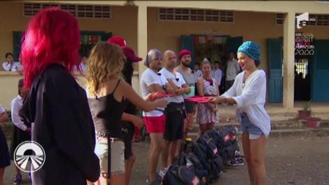 Amuleta de o mie de euro, prima probă din Cambogia pentru cele patru echipe rămase în concurs