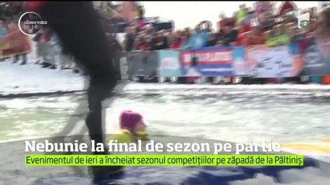 Nebune la final de sezon pe pârtie