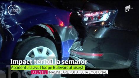 Accident cumplit pe o şosea din nordul Capitalei