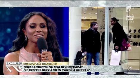 Laurette nu mai divorțează? "Îl vizitez din când în când la Gherla"