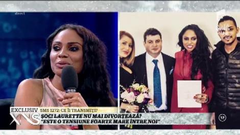 Laurette, despre relația cu soțul ei: "Nu eu am băgat divorț"