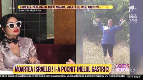 S-a aflat cauza morţii Israelei! Milionara se pare că a murit din cauza inelului gastric
