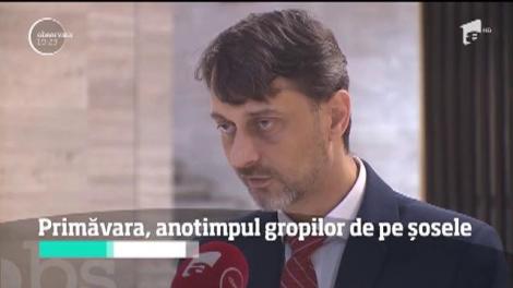 Primăvara, anotimpul gropilor de pe șosele