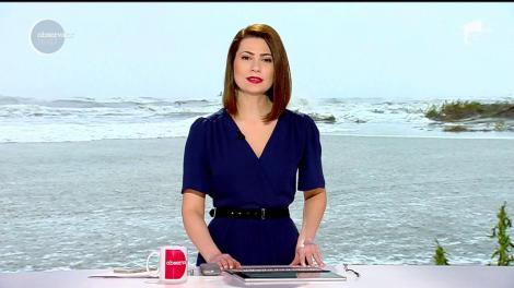 Plaja Modern din Constanţa s-a transformat într-o mare baltă!