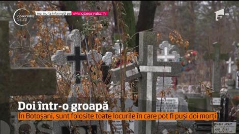 Situație macabră în mai multe cimitire din România: Se înmormântează doi oameni într-o singură groapă