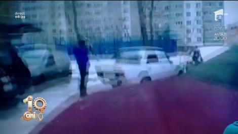Smiley News. Ce face un rus când își găsește locul de parcare ocupat?