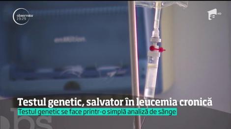 Testul genetic, salvator în leucemie cronică