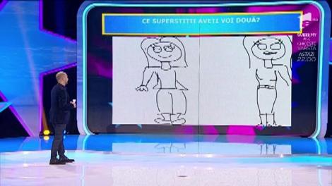 Secretul din desen. Denisa ghicește fără emoție semnul secret pe care-l are cu fiica sa: „Nu am nicio îndoială că asta a desenat”