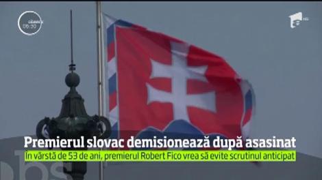 Premierul Slovaciei plăteşte cu funcţia în cazul asasinării jurnalistului de investigaţii din această ţară şi a iubitei sale