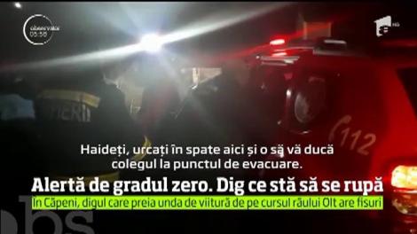 E alertă de gradul zero în judeţul Covasna. La Baraolt, în Căpeni, sute de oameni sunt în pericol