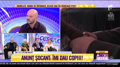 Tatăl care vrea să-ți dea copiii: ”Am datorii mari la întreținere”