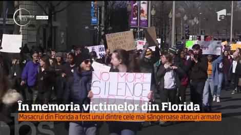 Protest în memoria victimelor din Florida
