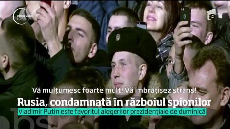 Rusia, condamnată în războiul spionilor