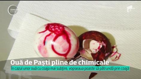 Vopseaua pentru ouăle de Paște, plină de E-uri.  Care ar fi varianta sănătoasă