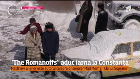 Producătorii serialului "The Romanoffs" au adus iarna la Constanța