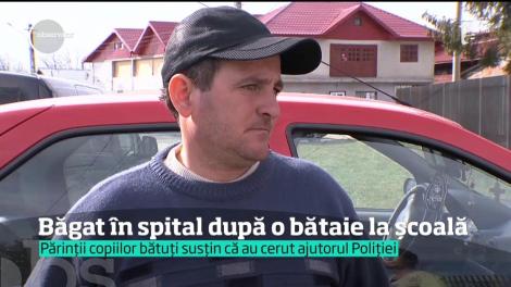 Imagini violente. Un elev de 14 ani din Călăraşi a ajuns la spital, după ce colegii l-au bătut crunt