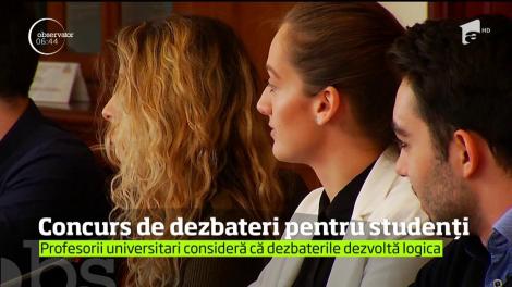 Concurs de dezbateri pentru studenți
