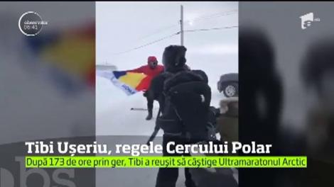 Performanţă unică pentru Tibi Uşeriu. Românul a câştigat pentru a treia oară consecutiv ultramaratonul de la Cercul Polar