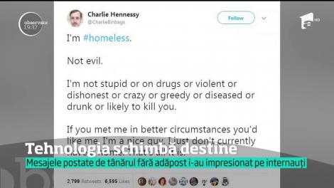 Reţelele de socializare i-au salvat viaţa unui om fără adăpost din Marea Britanie