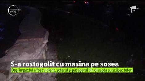 Accident rutier în centrul Capitalei, după miezul nopţii!