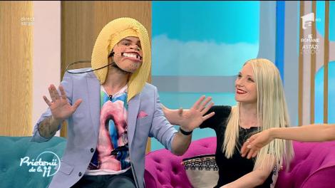Ce față aaaai! Diana a râs cu lacrimi de colegul ei! Florin Ristei, "victima" Crinei, singurul artist-ventriloc din România, recunoscut mondial