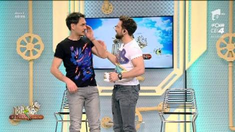 HAHAA! Care este ciudățenia ta? Dani: "Eu vin foarte aproape de omul cu care vorbesc". Oprișan: "Eu ani buni am crezut că mă numesc Doamne, Dumnezeule!"