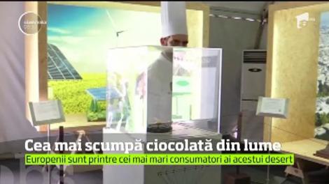 Cea mai scumpă ciocolată din lume costă cât o maşină!