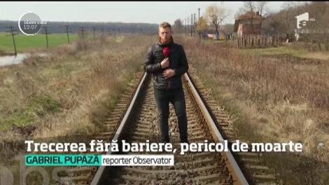 CFR Infrastructură nu are în plan îmbunătăţirea trecerilor de calea ferată, devenite adevărate capcane ale morţii